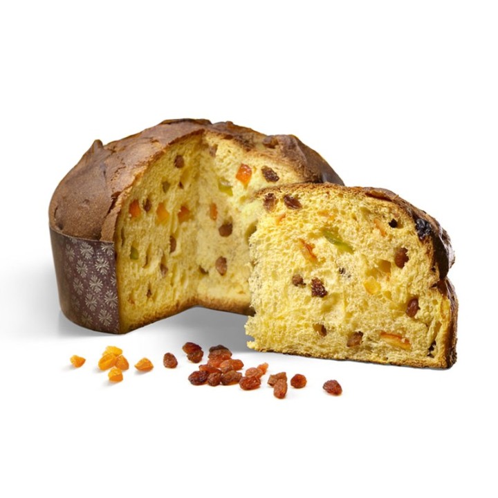 Traditional artisanal Panettone in elegant tin box