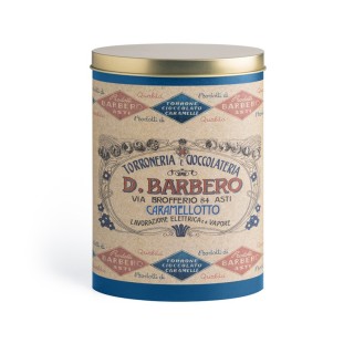 Caramellotto - Salted Caramel Giandujotti in oval tin box