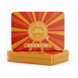 Amaretti  à l'orange en boîte métallique