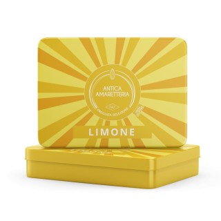 Lemon Amaretti - metal box