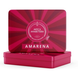 Black Cherry Amaretti - metal box