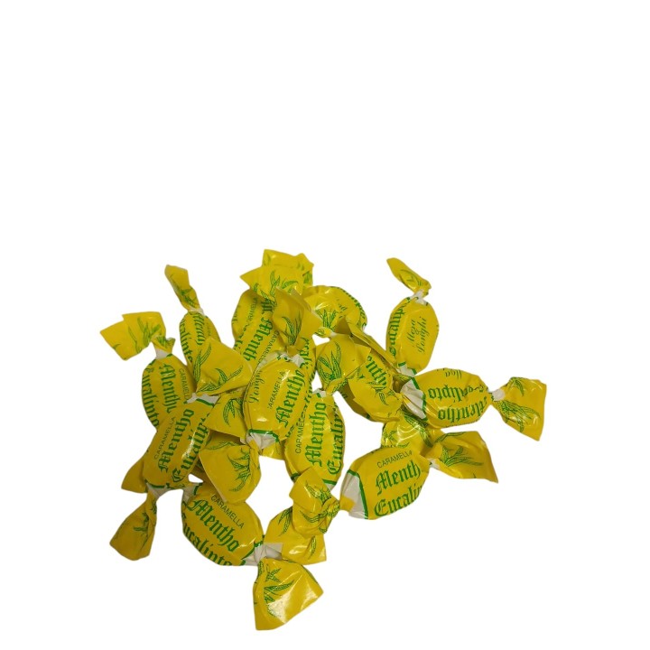 Caramelle al mentolo eucaliptolo in scatola di latta - 150 gr.