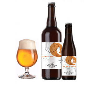 DOUBLE BEE honey tripel beer