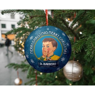 Pallina Blu di Natale
