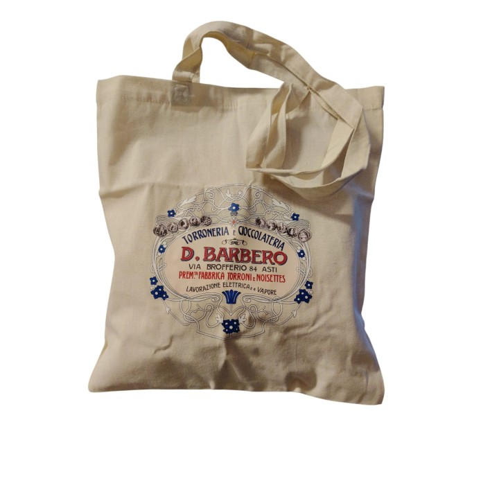 Sac 100% coton avec logo D. Barbero
