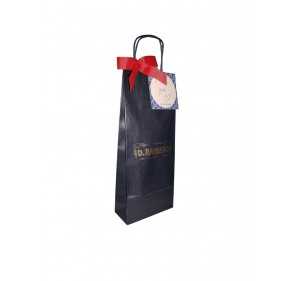 Paper bag 16x7x39 with red...