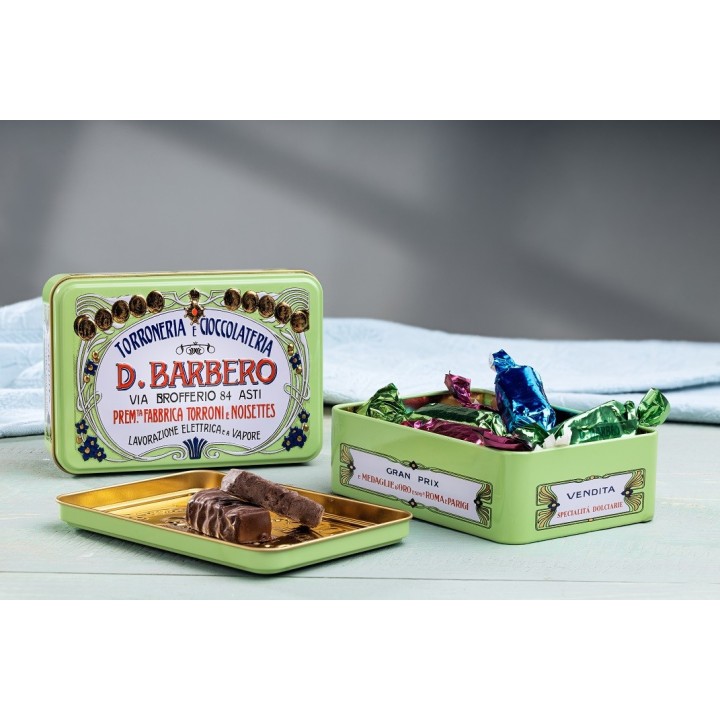 Scatola di Torroncini ricoperti al cioccolato