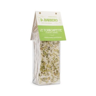 Torronfettes en sachet avec des pistaches 300 gr.
