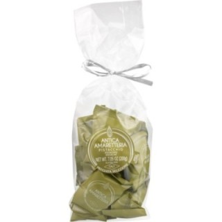 Morbidi amaretti al pistacchio in sacchetto