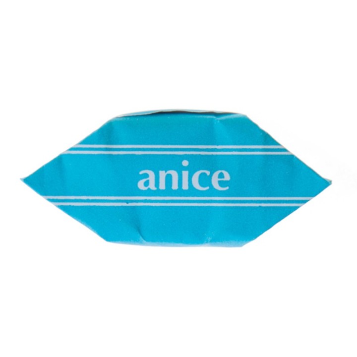 Anise candies in tin box