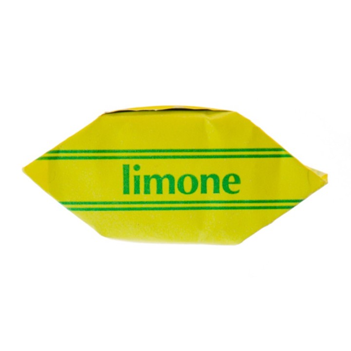 Bonbons au citron en boîte en fer