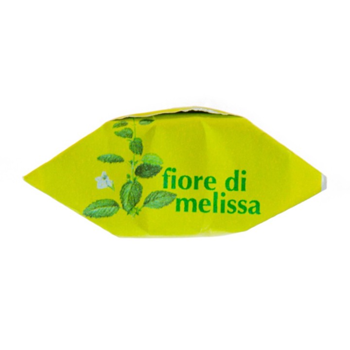 Bonbons à la fleur de mélisse en boîte en fer