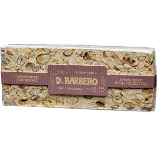 Torrone friabile con mandorle