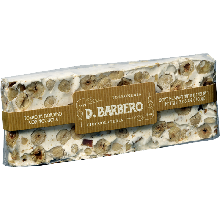 Soft nougat with Piedmont hazelnut