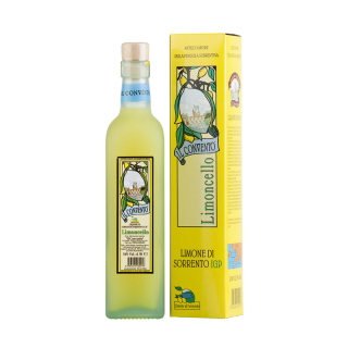 Limoncello made with Sorrento lemons