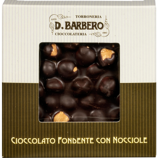 Cioccolato fondente con nocciola Piemonte I.G.P.
