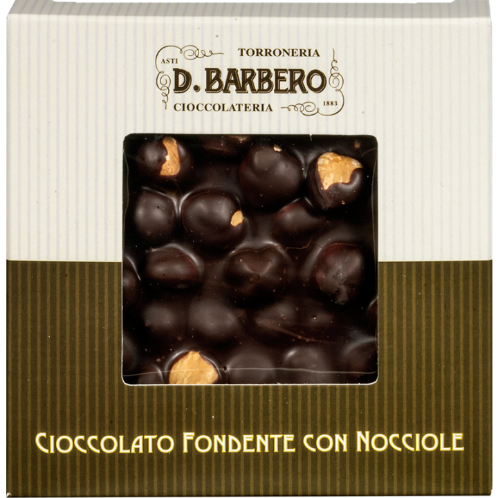 Cioccolato fondente con nocciola Piemonte I.G.P.