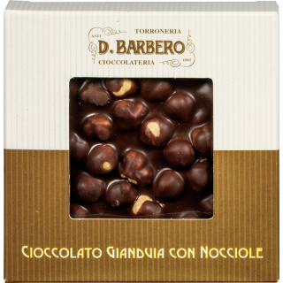 Cioccolato gianduja con nocciola Piemonte I.G.P.