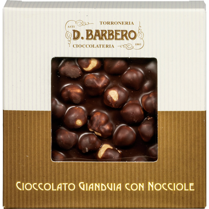 Giandujaschokolade mit piemontesischen Haselnüssen
