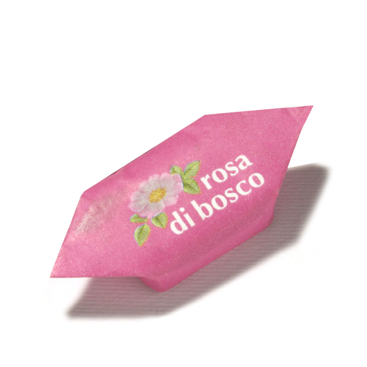 Bonbons à la rose des bois en boîte en fer