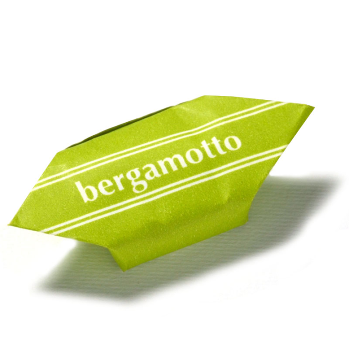 Bonbons à la bergamote en boîte en fer