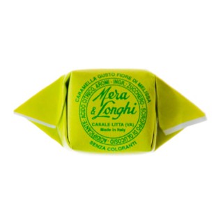 Caramelle al fior di melissa in scatola di latta