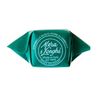 Caramelle al fiore di sambuco in scatola di latta