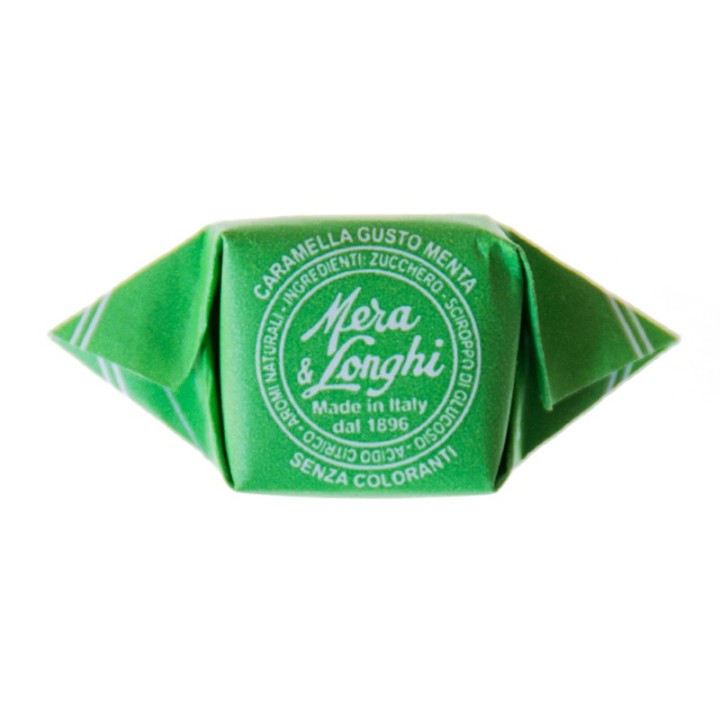 Bonbons à la menthe en boîte en fer