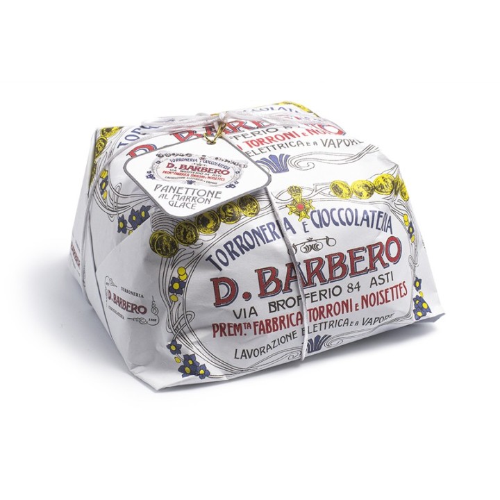Panettone mit glasierte Maronen ohne Rosinen und kandierte Früchte 750g – Handwerklich