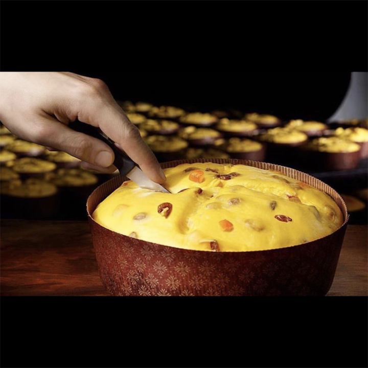 Traditional artisanal Panettone